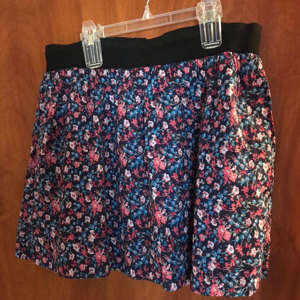 Flower Printed skirt